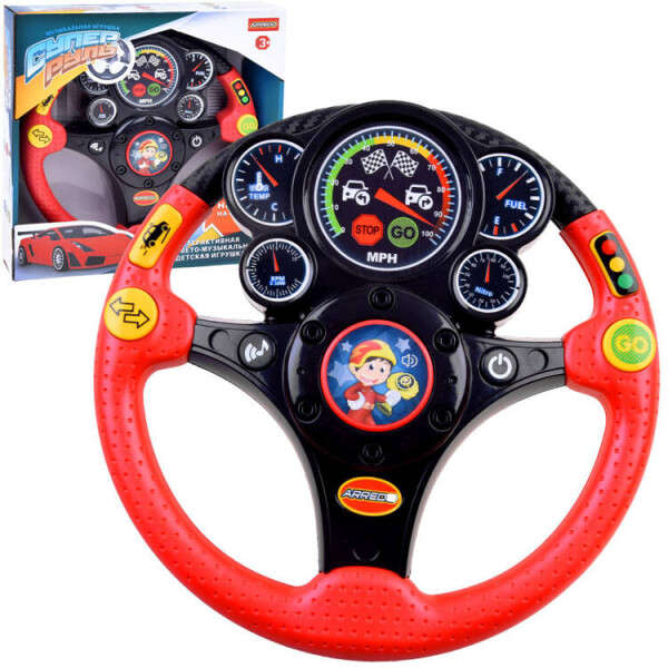 Mamido Interaktívny volant zvuk vibrácie ZA3900