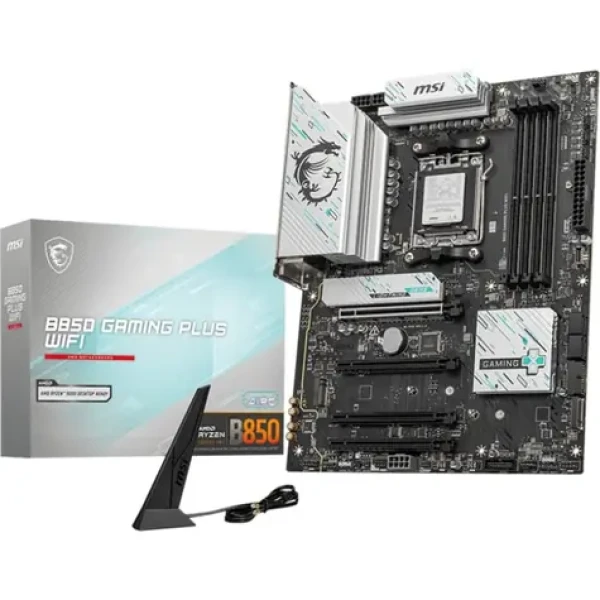 MSI B850 GAMING PLUS WIFI / B850 / 4X DDR5 / 1x 5GLAN / Wi-Fi 7 / ATX (B850 GAMING PLUS WIFI)