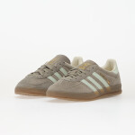Tenisky adidas Gazelle Indoor W Silver Pebble/ Linen Green/ Gum5 EUR 37 1/3