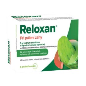 RELOXAN Mäta 48 žuvacích tabliet