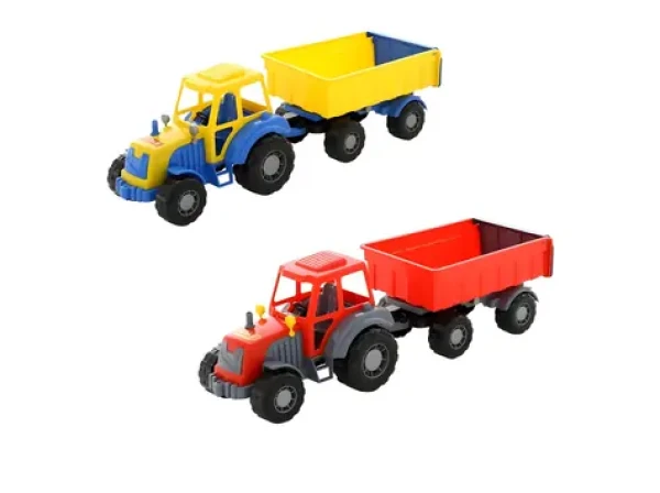 POLESIA Traktor Altaj s prívesom
