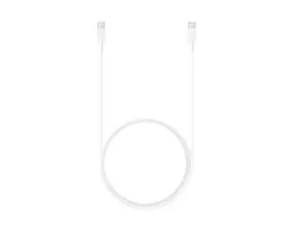 Samsung EP-DN975BWE biela / Dátový kábel USB-C - USB-C / 1 m / 5A / 100W (57983121598)