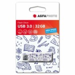 AGFAPHOTO USB 3.0 32GB School biela / Flash Disk / USB-A 3.0 (10549)