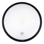 MCE525 B čierna / Vonkajšie nástenné svietidlo / PIR senzor / 10W / 1000lm / 4000K / IP65 (MCE525 B)