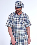 Pánske tričko Cornette 109/30 M-2XL tmavě modrá M