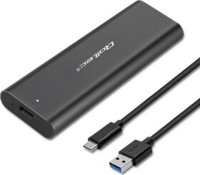 Qoltec Kieszeń do dysków M.2 SATA SSD | NVME | USB typ C