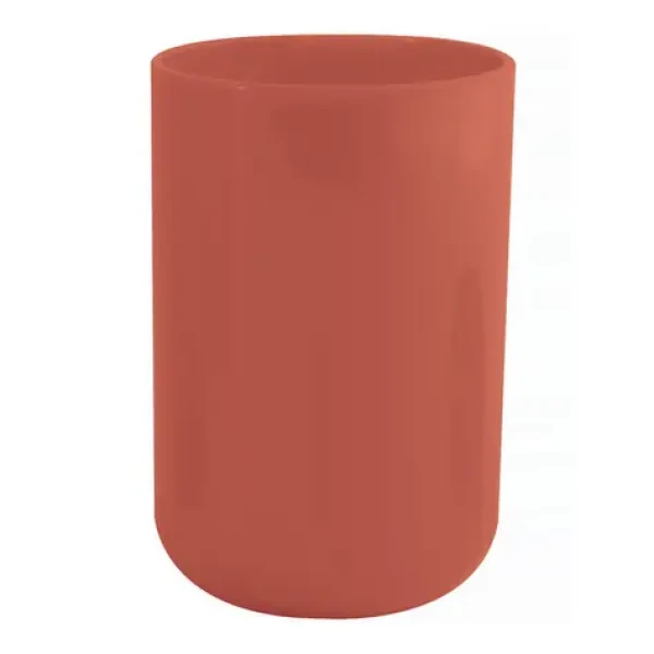 MSV INAGUA kelímok na zubné kefky terakota / plast (3700703996477)