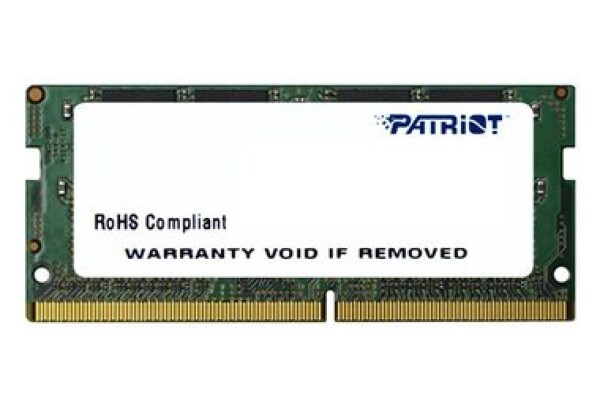 Patriot Signature 8GB (1x8GB) 2133MHz / SODIMM / DDR4 / CL15 / Unbuffered / Non-ECC / 1.2V (PSD48G213381S)