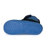 Chlapčenské zimné barefoot topánky PRO-tex NUT BLUE - 24