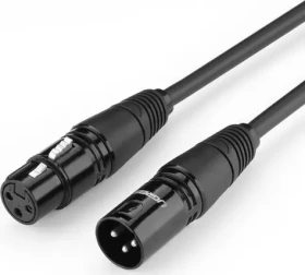 Ugreen 20712B čierna / Kábel XLR - XLR / 5 m (20712B)