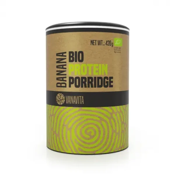 BIO Proteínová kaša - VanaVita (banán, 420 g) (59932-2-420g-banana)