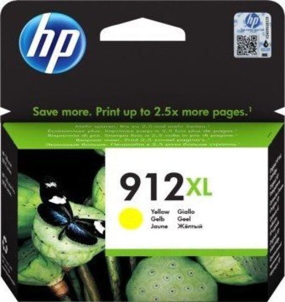 HP Toner HP Žltý HP 912XL, HP912XL=3YL83AE, 825 str.