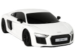 Mamido Elektrické autíčko R/C Audi R8 1:24 Rastar v bielej farbe