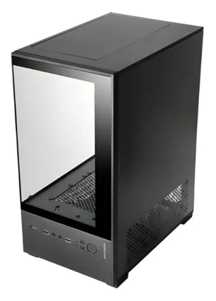 Tacens MARS MC-SE2 čierna / Počítačová skriňa / Mini Tower / mATX / Mini-ITX / tvrdené sklo / RGB podsvietenie (TACMARS-MCSE2)