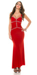 Red-Carpet-Look! Sexy Koucla goddess-evening dress black L