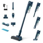 Philips Aqua 5000 XC5141/01 modrá / Aku tyčový vysávač / 0.27 l / 60 min / Li- ION / (002307290000)
