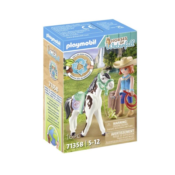 Playmobil® Horses of Waterfall 71358 Ellie amp; Sawdust s westernovým cvičením