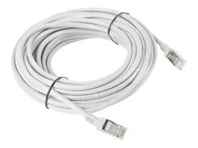 Lanberg UTP CAT6 10m šedá / Patch kábel / RJ45-RJ45 / Fluke Passed (PCU6-10CC-1000-S)