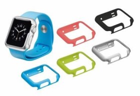 Sada Slim case ochranných krytov pre Apple Watch 38mm / set 5ks (20978)