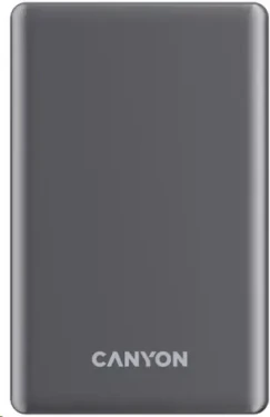 Canyon CNS-CPB510DG sivá / Powerbanka / 10000mAh / PD 20W / bezdrôtové nabíjanie USB-C (CNS-CPB510DG)