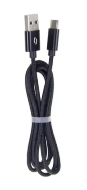 ALIGATOR TUBA 2A nabíjací kábel microUSB čierny (DAKT001)