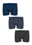 Pánske boxerky John Frank JF3BMODNA101 3PACK XXL MIX