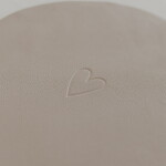 Eulenschnitt Oboustranné prostírání Heart Creme Ø 35 cm