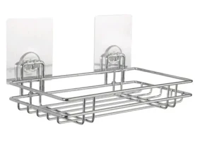 Compactor Bestlock Magic Samolepiace police/organizér do kuchyne chrómová / bez vŕtania (RAN6974)