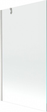 MEXEN/S - Next vaňová zástena FIX 100 x 150, transparent, nikel kartáčovaná 895-100-000-00-00-97