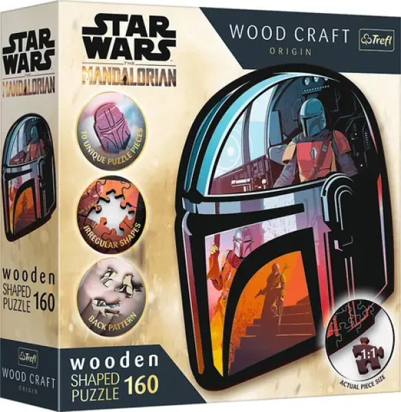 Trefl Wood Craft Origin - Puzzle - The Mandalorian