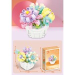 Mamido Stavebnica Kytica v kvetináči 253 dielikov pre deti 6+