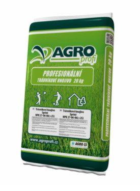 AGRO PROFI Trávnikové hnojivo sprint 20 kg 27-06-06+2S