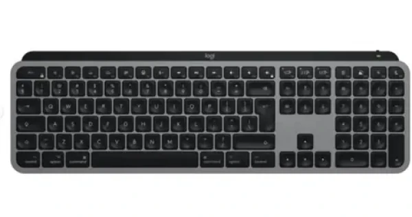Logitech MX Keys S pre Mac Space Grey / Klávesnica / nemecké rozloženie (920-011623)