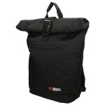 Roll top batoh Enrico Benetti Amsterdam Notebook Backpack Black