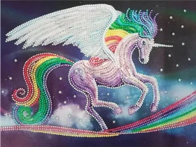 Norimpex Mandala 7D - Jednorožec na dúhe