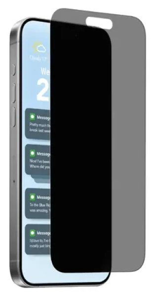 Puro Privacy číra / Ochranné sklo / pre Apple iPhone 17/17 Pro/16