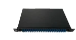 Lanview optický patch panel 24x LC Duplex Single Mode čierny / Patch panel / 19" 1U / 24 portov / oceľový (LVO233845)