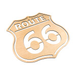 Veselá Stena Drevená nástenná dekorácia Route 66