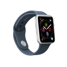 SBS remienok pre Apple Watch 44 mm veľkosť (S - M) modrá (TEBANDWATCH44SB)