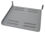Xtendlan 400mm šedá / Polica / univerzálna / 2U / nosnosť 45 kg (CPOLIC2U40-G)