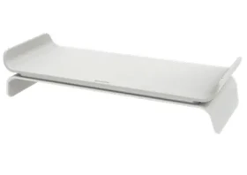Leitz Ergo bielo-šedá / Stojan pod monitor / Výškovo nastaviteľný / do 27" (65040085)