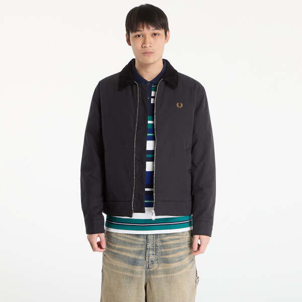 Bunda FRED PERRY Cotton Caban Jacket Black L