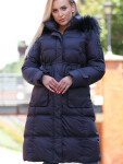 Dámsky kabát Coat BLH220027FXR tmavošedý -. PERSO 46/3XL
