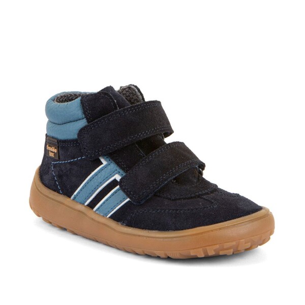 Chlapčenské celoročné členkové barefoot topánky F-MOTION TEX DARK BLUE Froddo G3110285 - 27