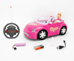 Mamido Mamido Autíčko na diaľkové ovládanie s bábikou ružovo-fialové
