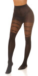 Pančuchy Musthave nad kolená SH7960 - InStylefashion UNI černá