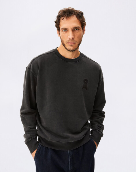 Armedangels Iconic Å GMT Dye Sweatshirt 105 black washed S