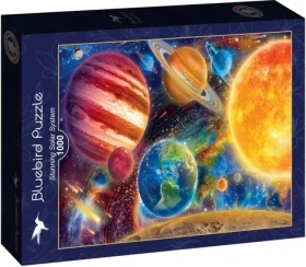BlueBird Puzzle Úchvatná slnečná sústava