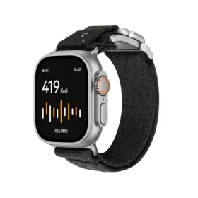 Aulumu C03 Titanium Mag remienok na hodinky, Titanová pracka - Black (6975941662058)