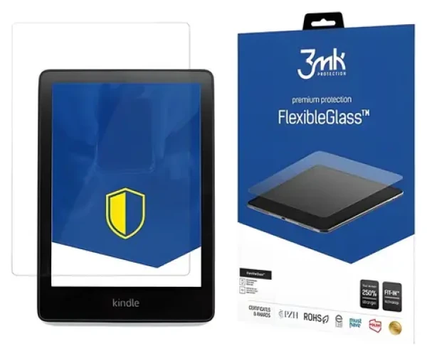 3mk FlexibleGlass Amazon Kindle Paperwhite 5 / Hybridné sklo / hrúbka 0,2 mm / tvrdosť 7H